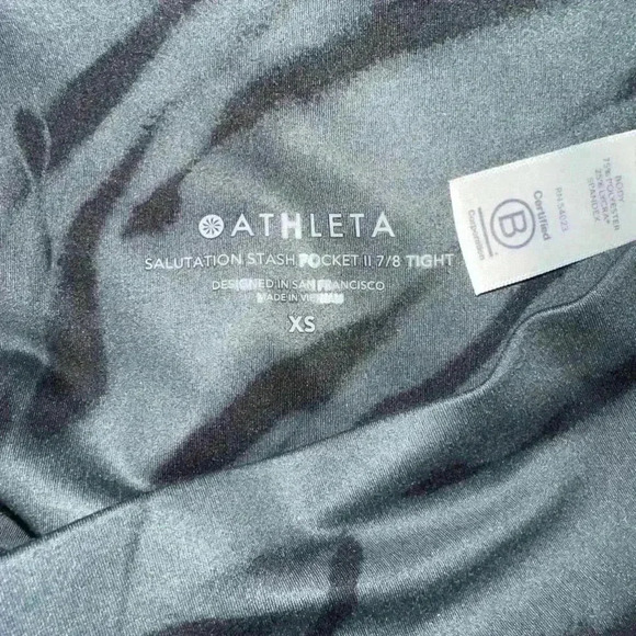 Athleta Leggings, Extra Small, Grey & Black - Picture 13 of 13